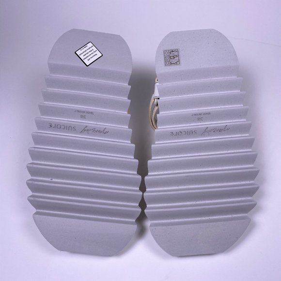 MARSELL x SUICOKE White 'Depa' Sandals size 38 NWB - Picture 6 of 8